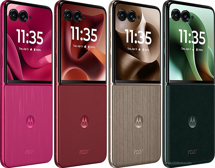 Motorola Razr 60 Ultra colours